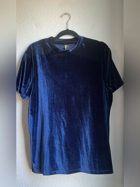 ASOS Chrused Velvet Top